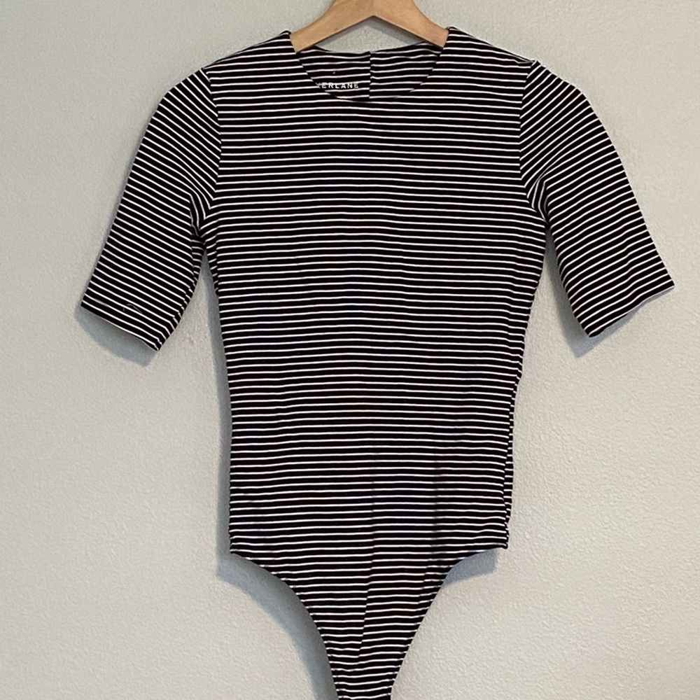 Everlane Short-sleeve Crew Neck Bodysuit